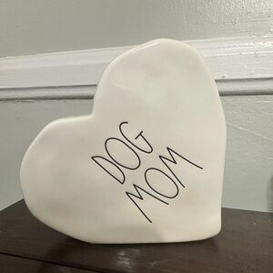 Rae Dunn Dog Mom Heart Sculpture